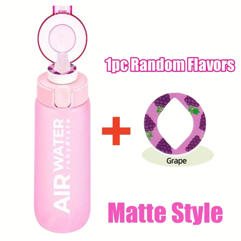 750ml Sports Water Bottle with 7 Fruit Flavor Pods