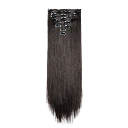 WIGSIN 24 Inch 7 Piece Straight Clip In Hair Extensions