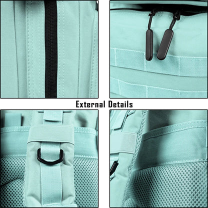 35L MOLLE Tactical Hiking Backpack with Dual Bottle Holders