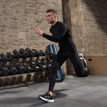 Men's Quick Dry Long Sleeve Compression Sports Shirt