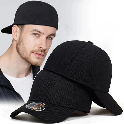 Men's Breathable Fitted Mesh Sports Baseball Cap