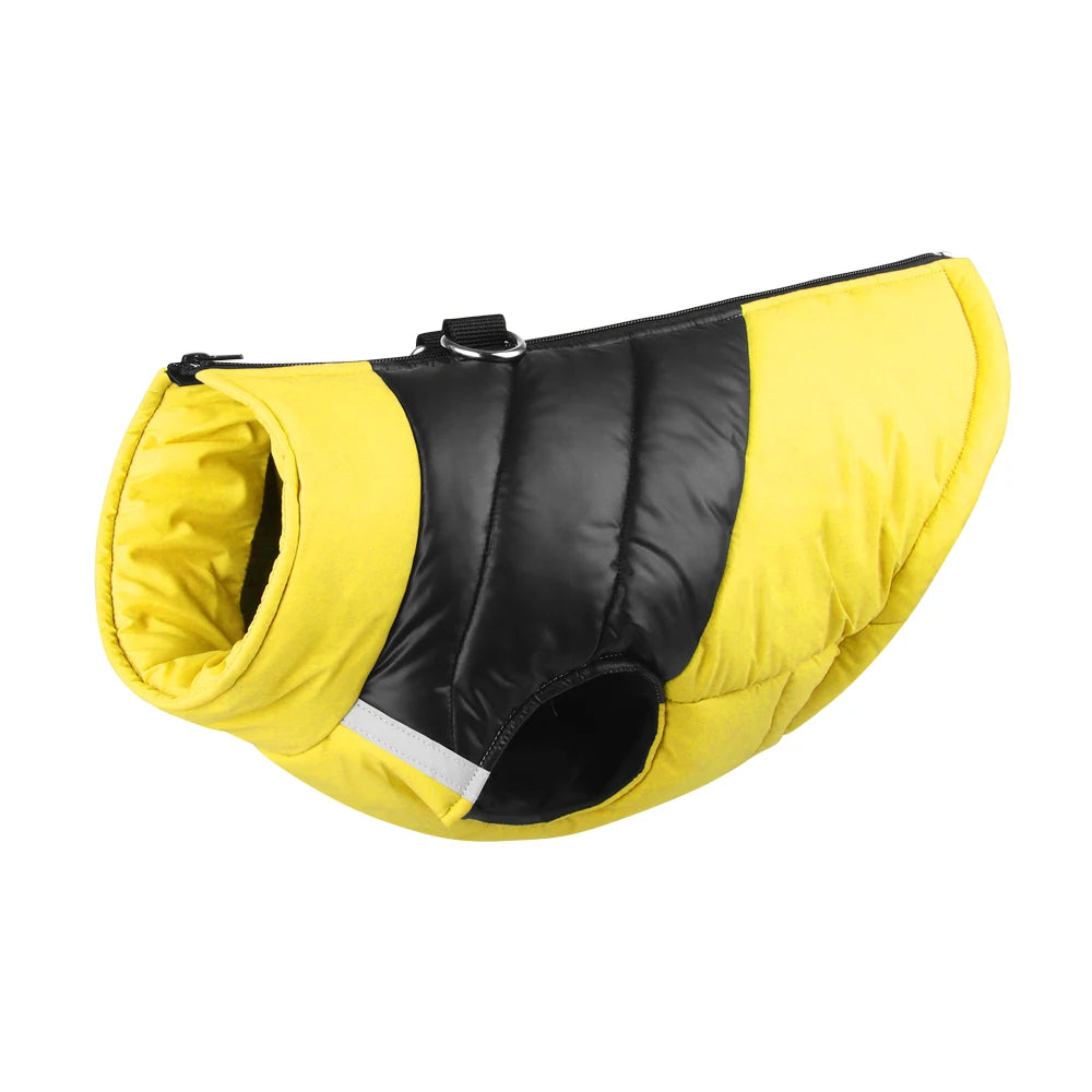 Waterproof Warm Winter Dog Cotton Jacket for Small & Large Dogs