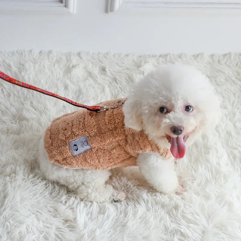 Soft Fleece Pullover Sweater for Small Dogs & Cats Winter Pet Clothes