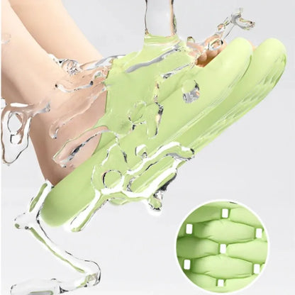 Quick Dry EVA Shower Slippers for Women Lightweight Beach Slides