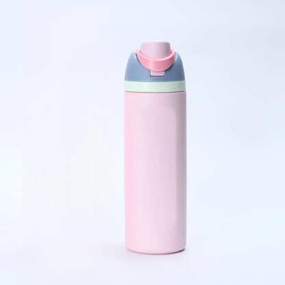 480ml or 710ml 304 Stainless Steel One Touch Thermos Bottle