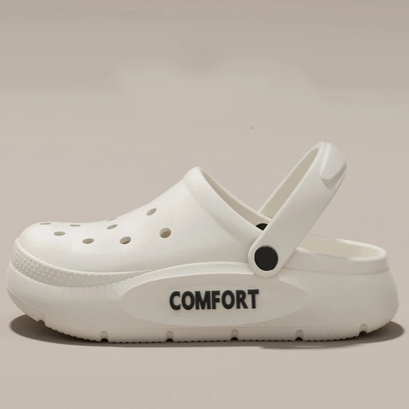 Unisex Anti Slip Thick Sole Indoor Outdoor Slippers