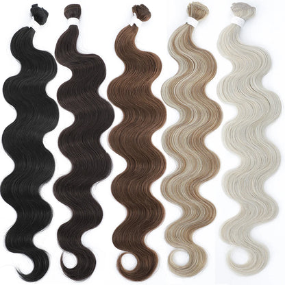 Colorful Ombre Body Wave Synthetic Hair Extensions