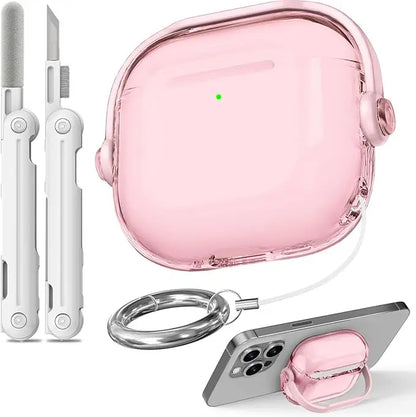 Shockproof AirPods Pro 3 and AirPods 4 Case with Lock and Cleaner Kit