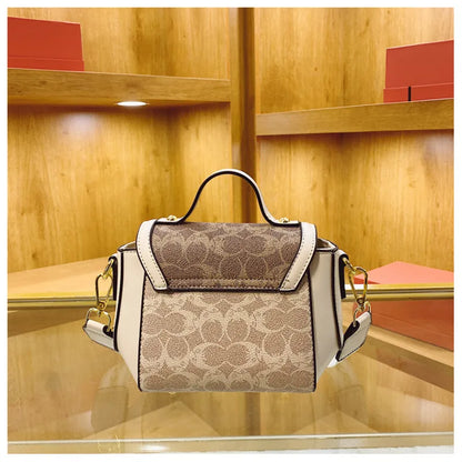 Women's Retro Printed Small Crossbody Shoulder Bag