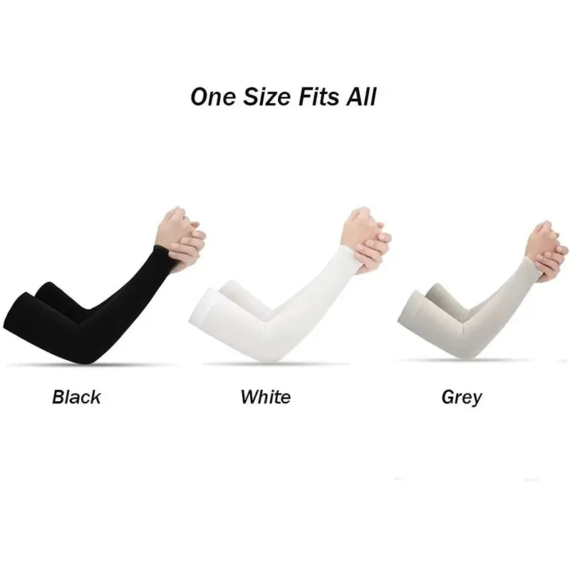 Unisex UV Protection Arm Sleeves for Outdoor Sports