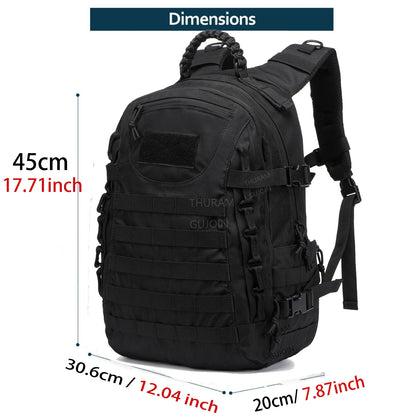 38L Waterproof MOLLE Tactical Hiking Backpack