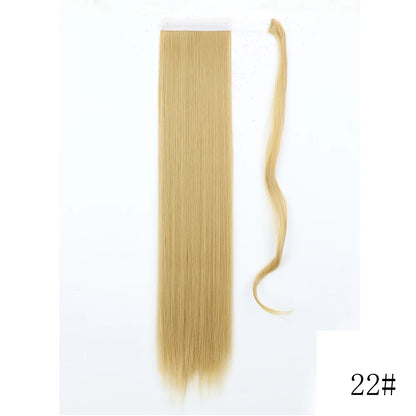 Long Straight Wrap Around Ponytail Hair Extension