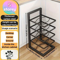 5 Tier Black
