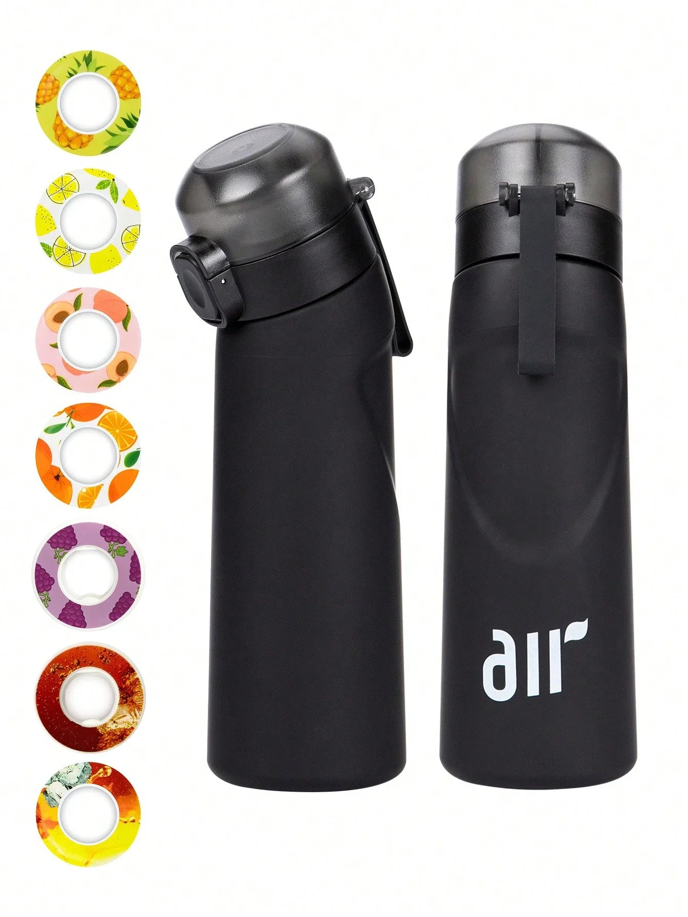 Leak Proof Sports Water Bottle with Flavor Pod