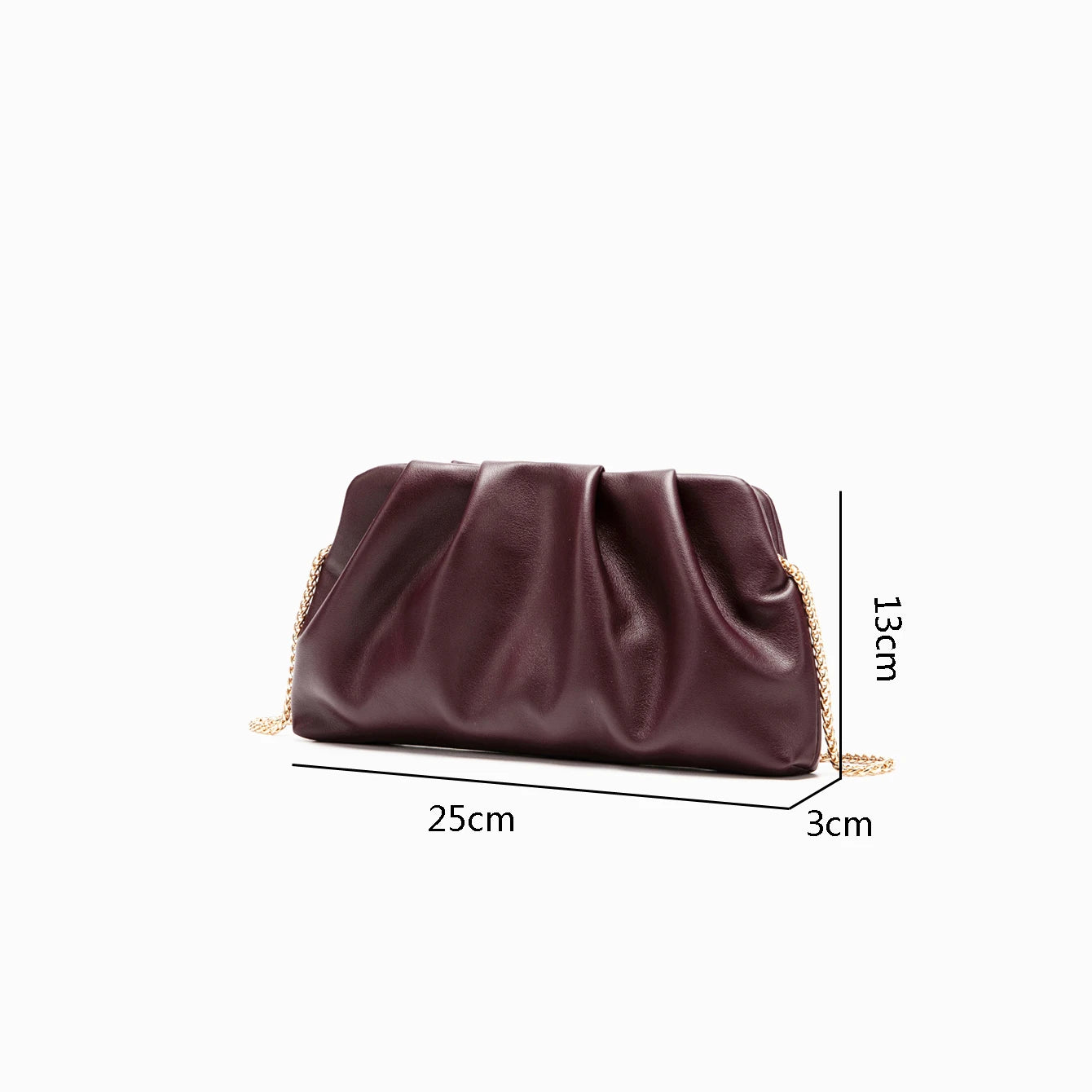 Chain Shoulder Clutch Bag for Women Wedding & Evening Parties