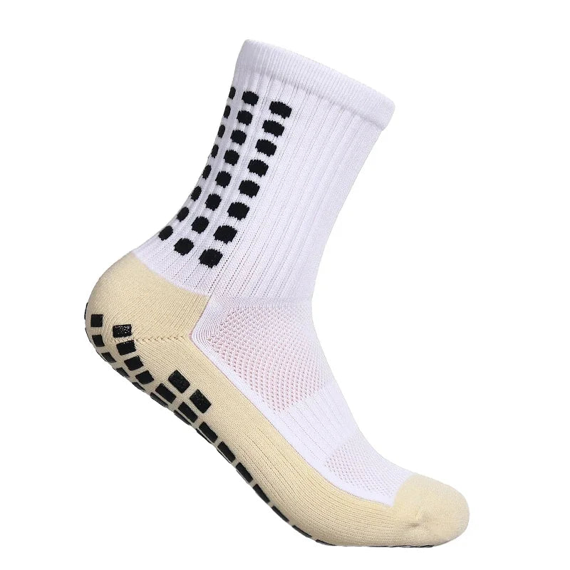 MagiMobo Men's Non Slip Grip Football Socks