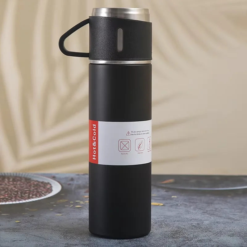 500ml Stainless Steel Vacuum Insulated Thermos Gift Set