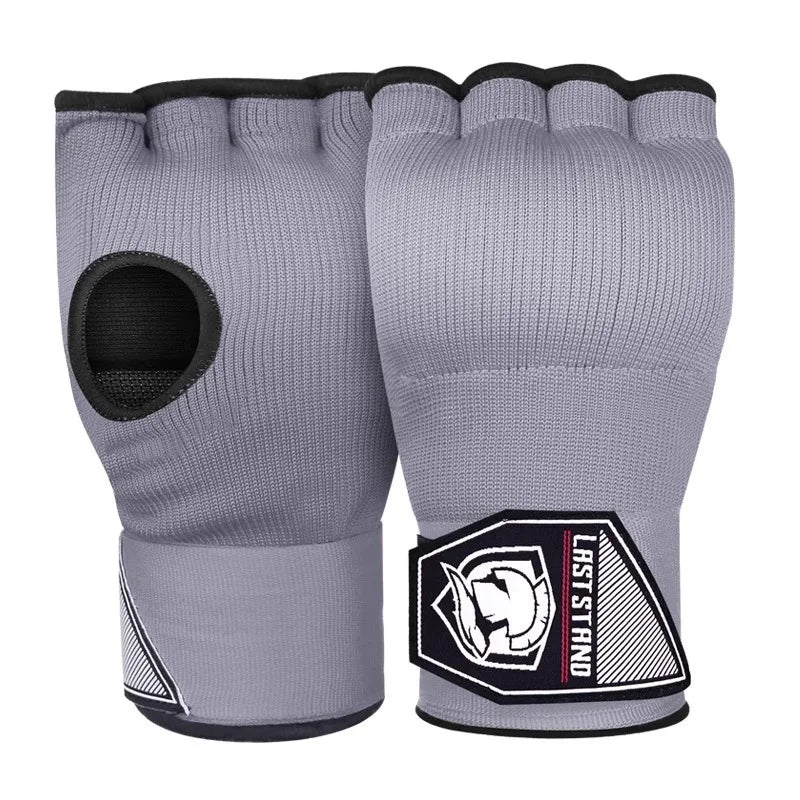 MMA Half Finger Gel Boxing Gloves with Wrist Support