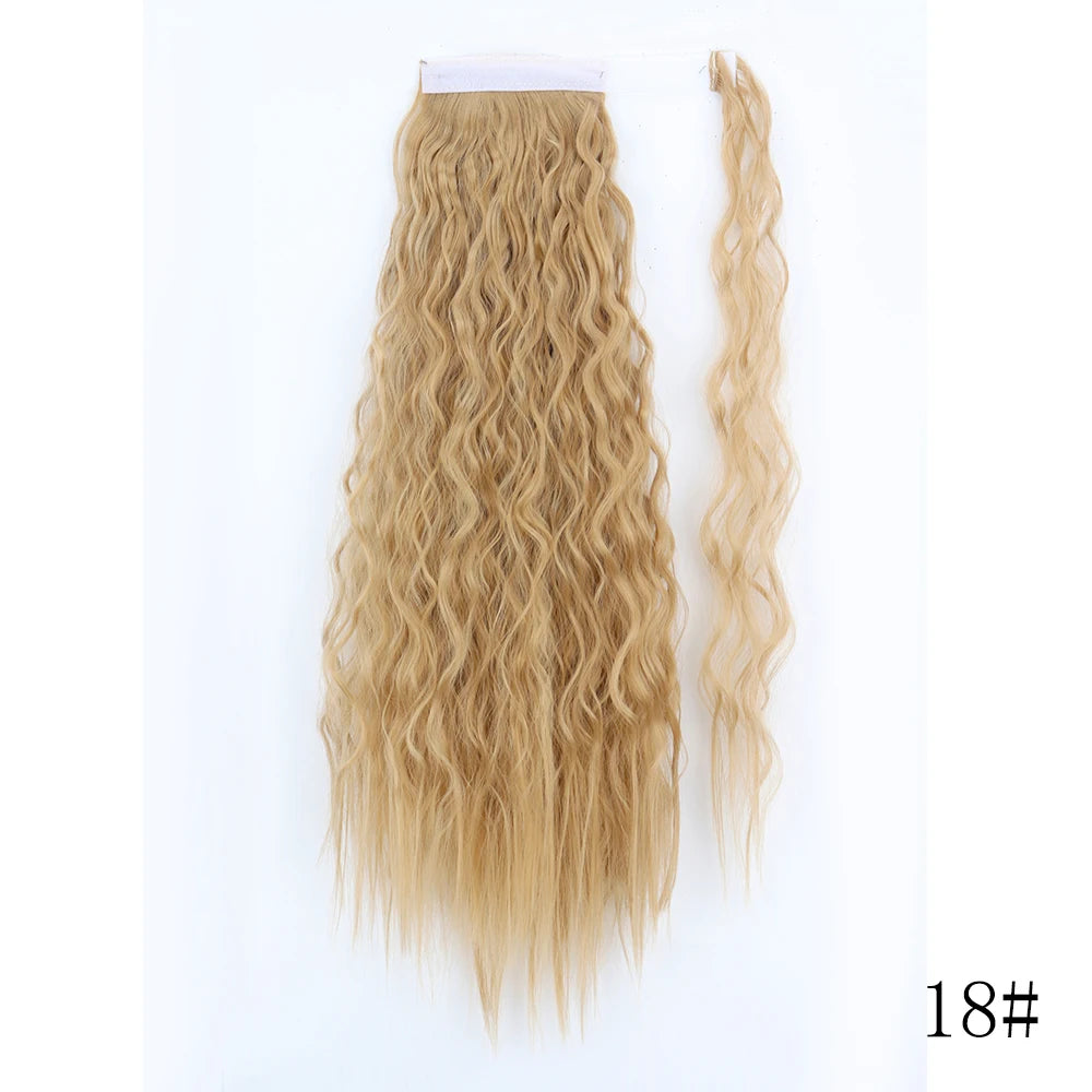 Long Straight Wrap Around Ponytail Hair Extension