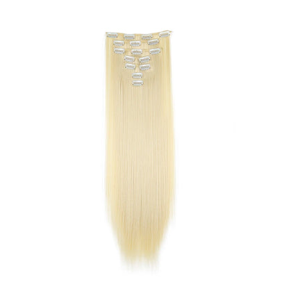 WIGSIN 24 Inch 7 Piece Straight Clip In Hair Extensions