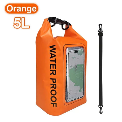 2L or 5L Waterproof Touch Screen Dry Bag