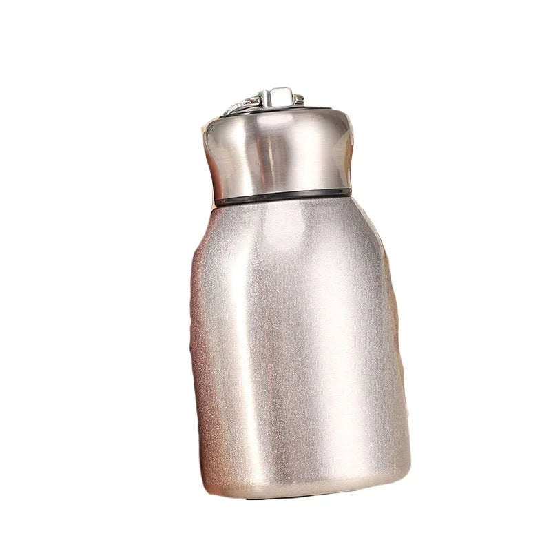 Mini 304 Stainless Steel Insulated Thermos Cup with Carry Ring