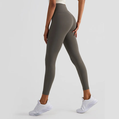 Women's High Waist Soft Yoga Leggings with Back Pocket