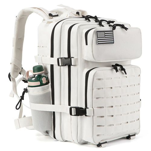 25L or 45L Tactical Hiking Backpack with Bottle Holder