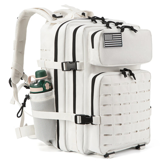 25L or 45L Tactical Hiking Backpack with Bottle Holder