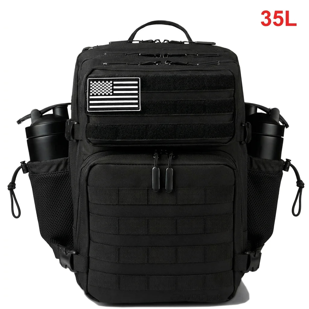35L MOLLE Tactical Hiking Backpack with Dual Bottle Holders