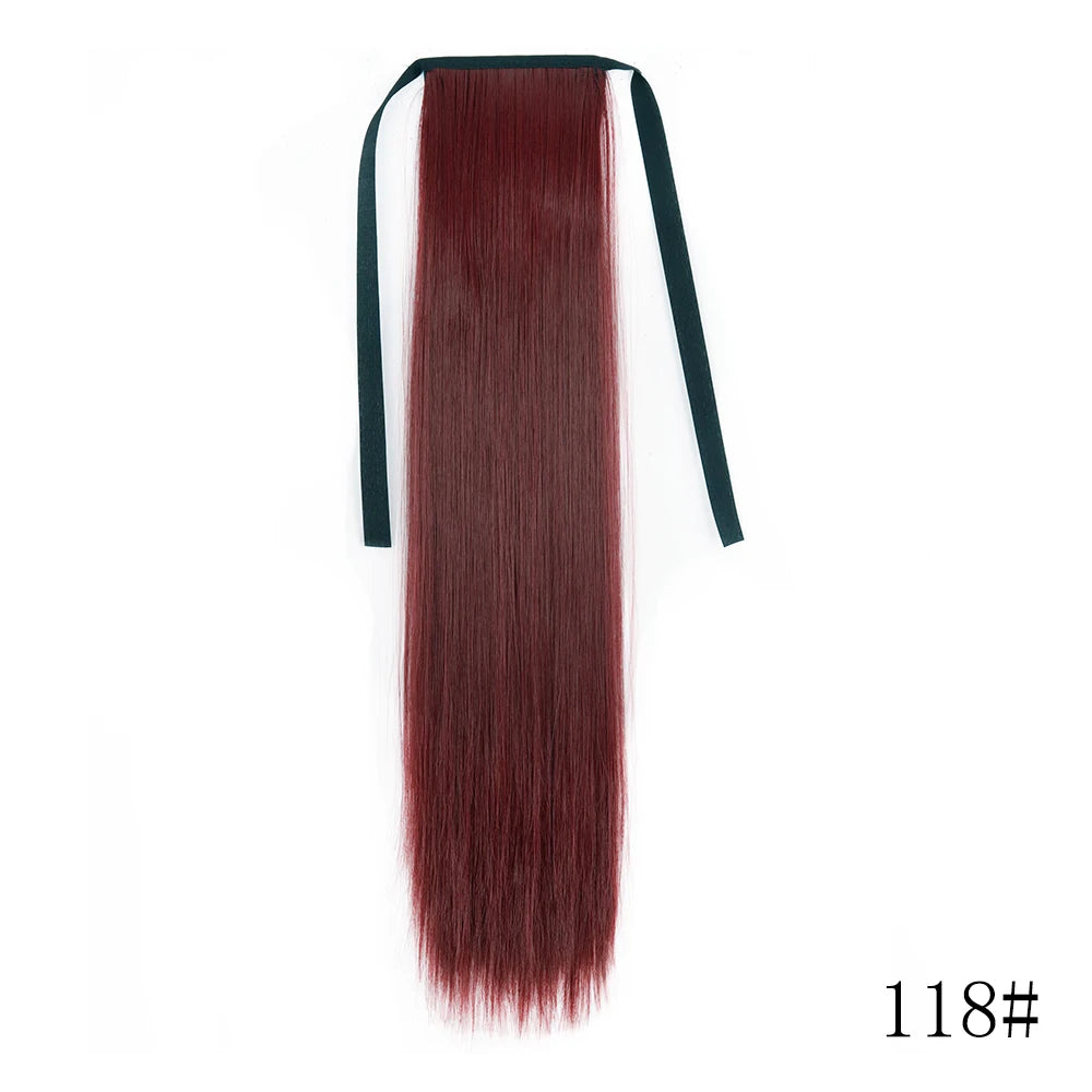 Long Straight Wrap Around Ponytail Hair Extension