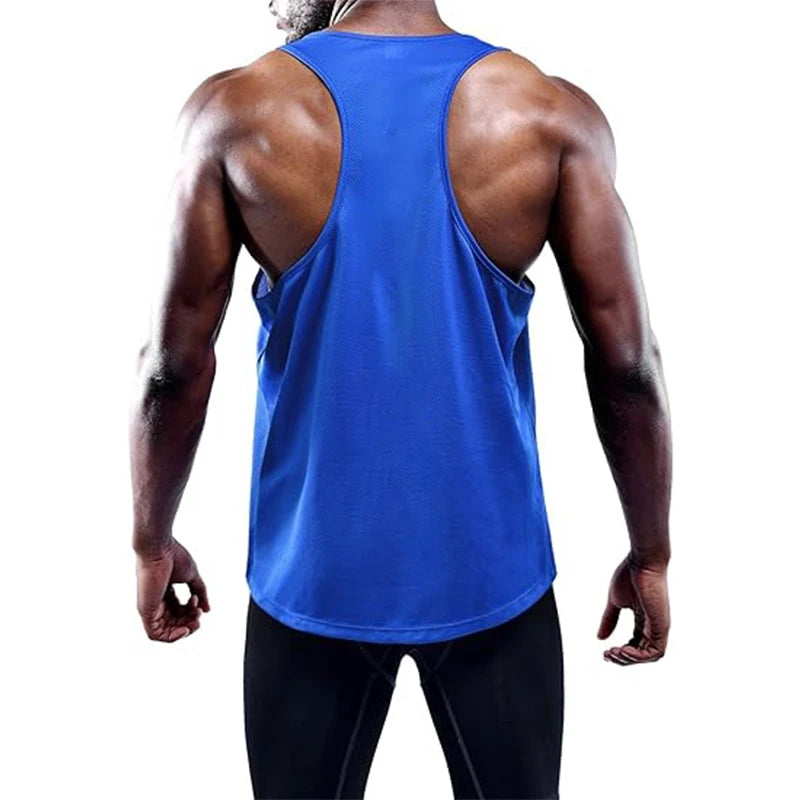 Men's Quick Dry Running Workout Tank Top