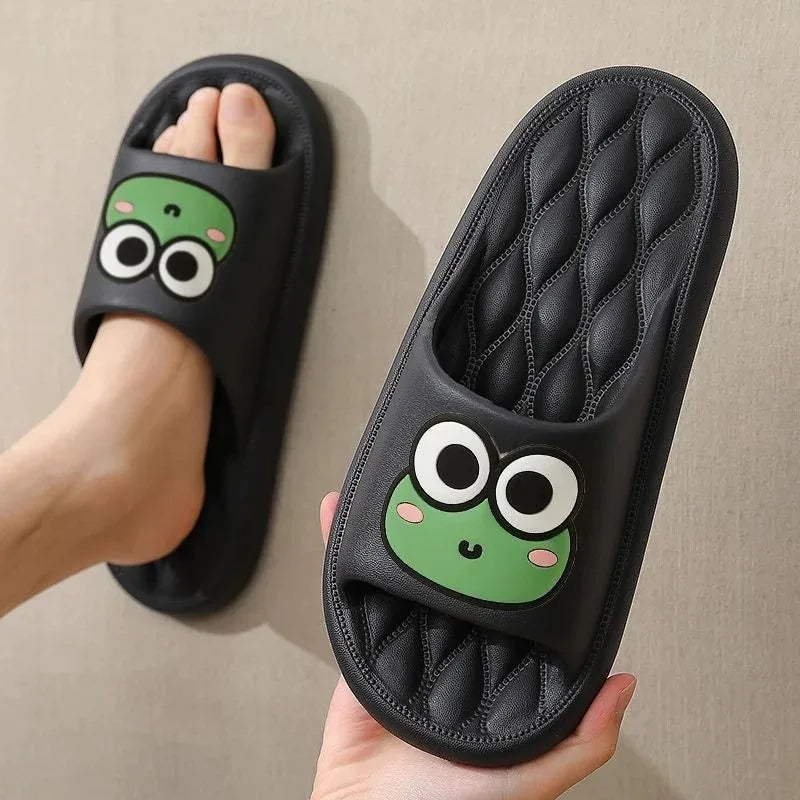 Women's Frog EVA Anti Slip Indoor Outdoor Slippers