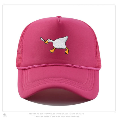 Unisex Embroidered Goose Baseball Cap