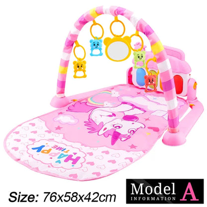 Baby Musical Piano Activity Gym Play Mat