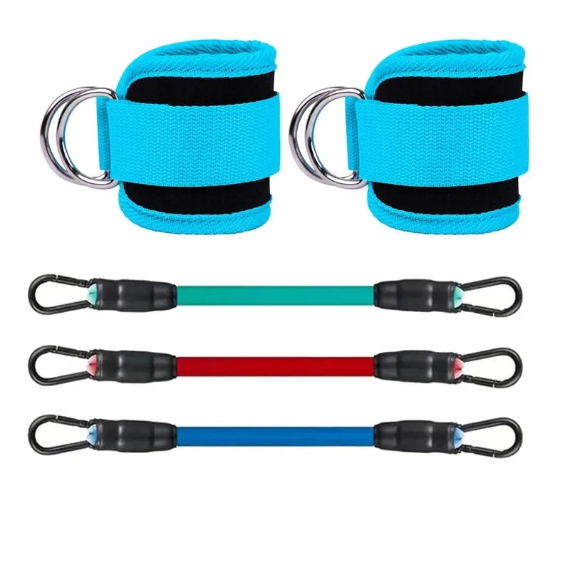 Ankle Strap Resistance Band Set for Fitness Training