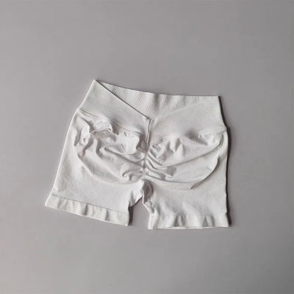 Women's High Waist V Shape Butt Lift Yoga Shorts