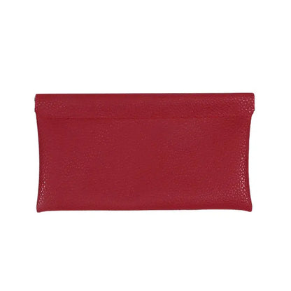 Self Closing PU Leather Long Wallet and Passport Holder