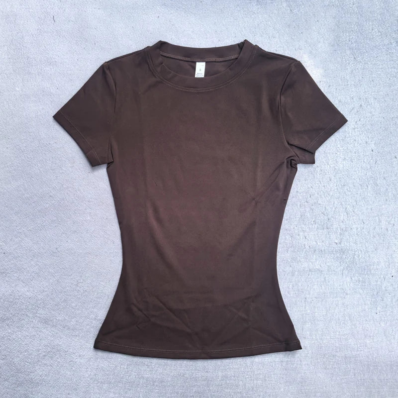 Women's Seamless Slim Fit Yoga Crop Top