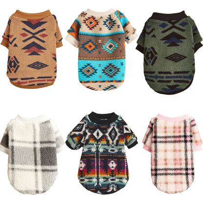 Warm Woolen Sweater for Small Dogs Spring Autumn Pet Clothing