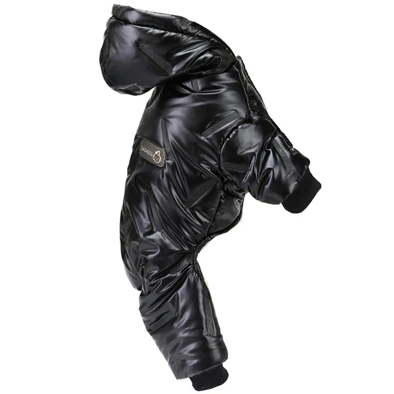 Thick Waterproof Winter Dog Jumpsuit Hoodie for Small Dogs