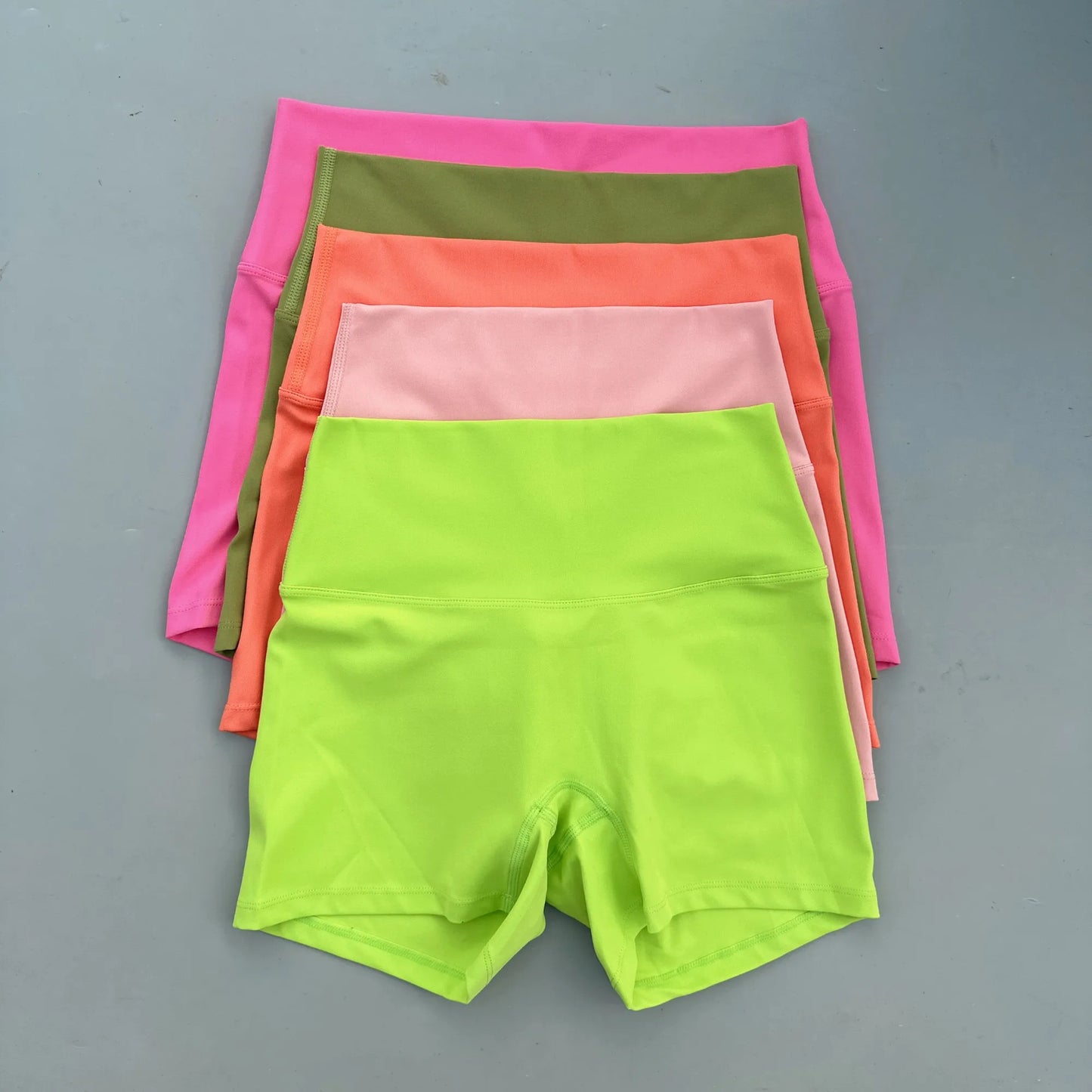 Women's High Waist Squat Proof Yoga Shorts