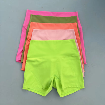 Women's High Waist Squat Proof Yoga Shorts