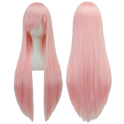Soowee 80cm Long Synthetic Straight Cosplay Wig