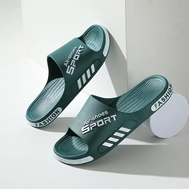 Men's Non Slip PVC Beach Slide Sandals