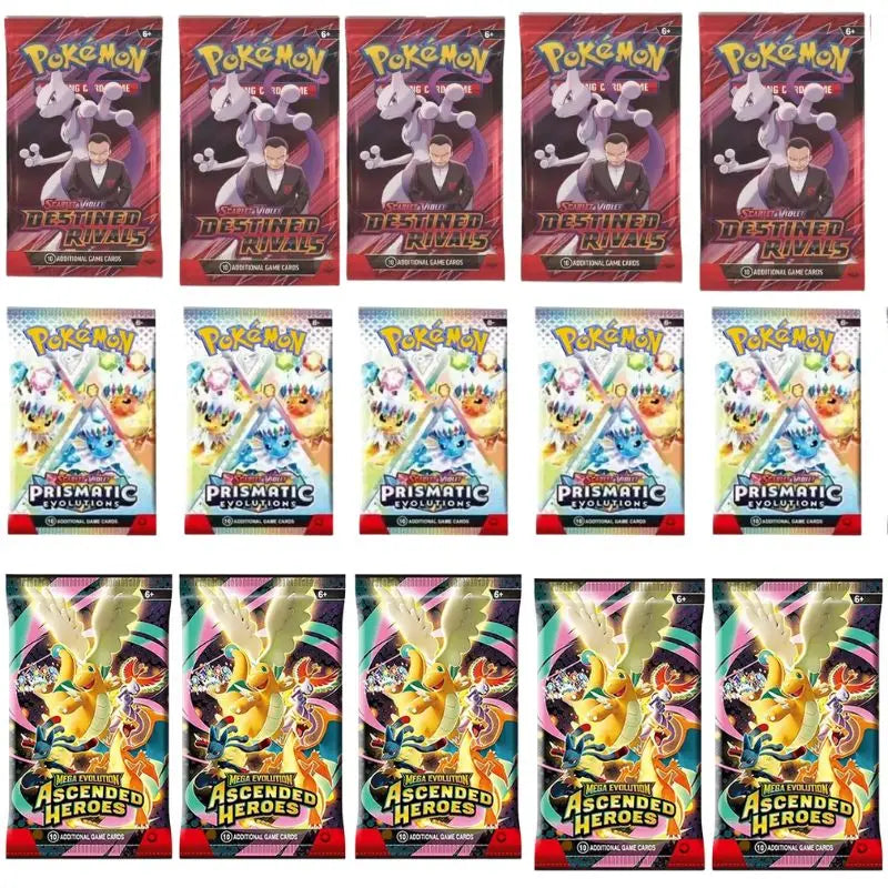 360 Piece Pokémon Prismatic Evolutions Scarlet and Violet 151 Card Set