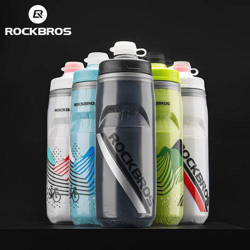 ROCKBROS 620ml Insulated Cycling Water Bottle