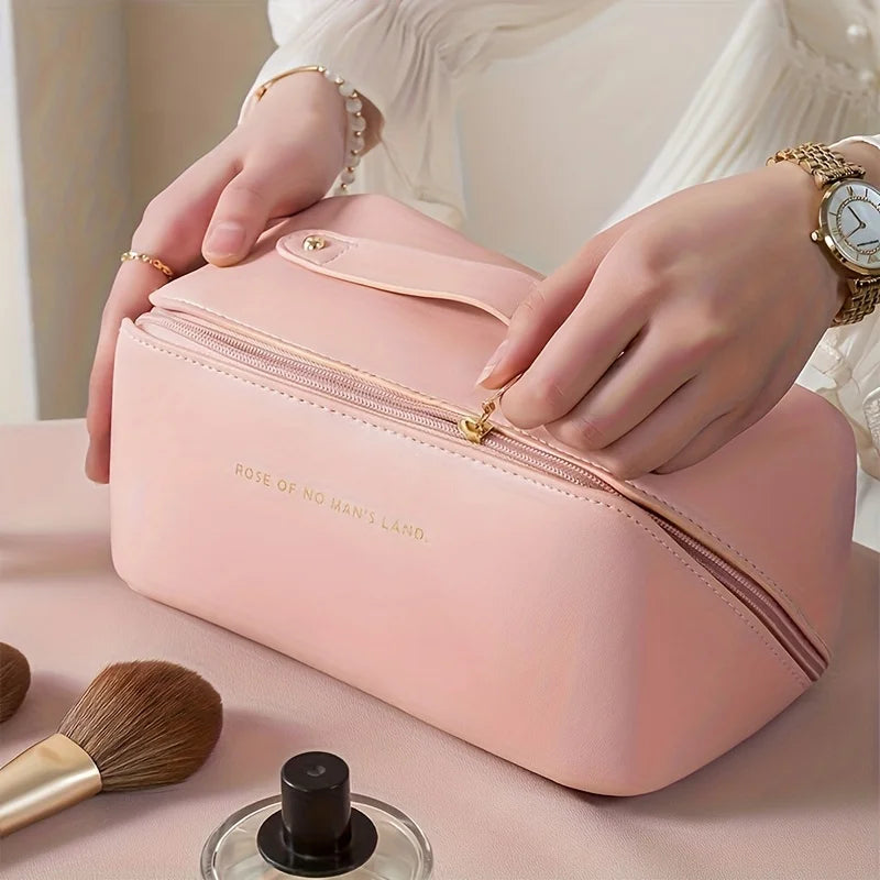 Makeup Organizer Bag for Women Travel Cosmetic Storage Case