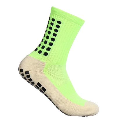 MagiMobo Men's Non Slip Grip Football Socks