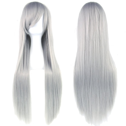 Soowee 80cm Long Synthetic Straight Cosplay Wig